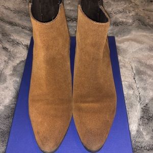 Brown/Tan Zara chelsea boots